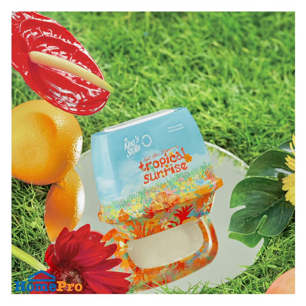 เจลปรับอากาศ KING STELLA 180 กรัม TROPICAL SUNRISE