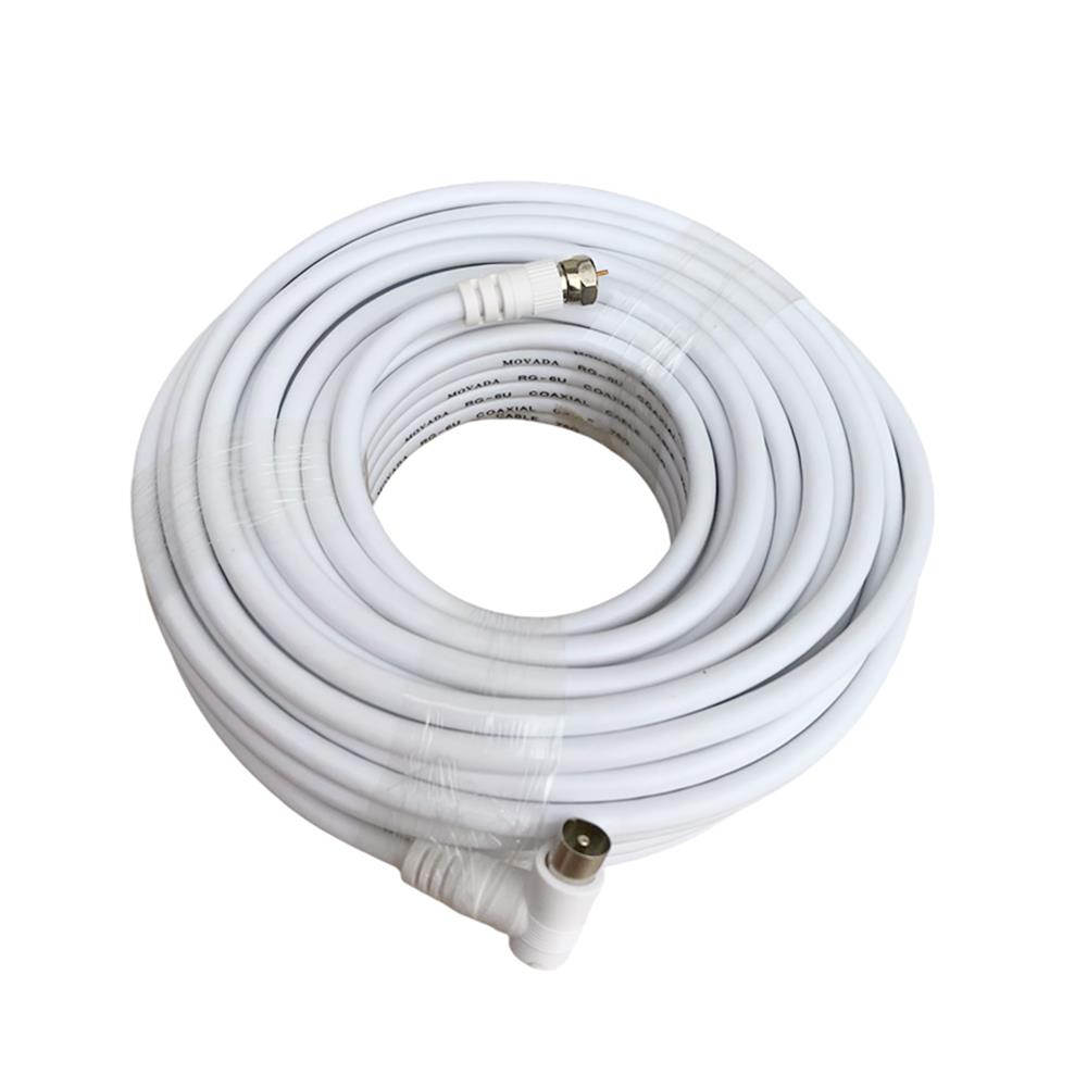 สายสัญญาณทีวี MOVADA RG6 20 เมตร