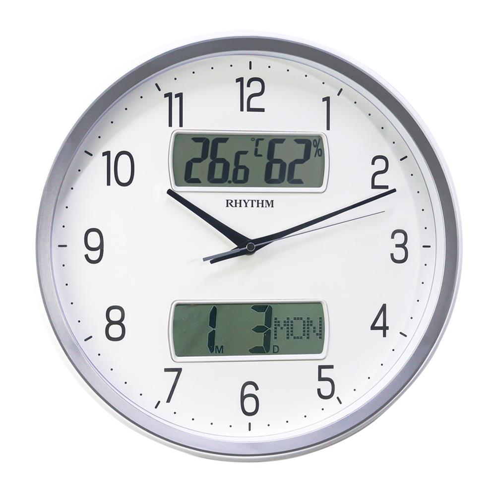 นาฬิกาแขวน RHYTHM CFG728NR03 14 นิ้ว สีขาว