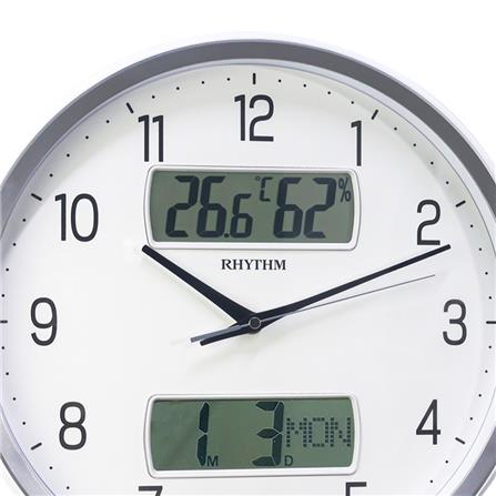 นาฬิกาแขวน RHYTHM CFG728NR03 14 นิ้ว สีขาว_1
