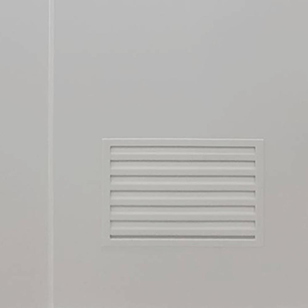 ประตูห้องน้ำ UPVC เจาะลูกบิด AZLE BN01-1A 70x200 ซม.สี LIGHT GREY