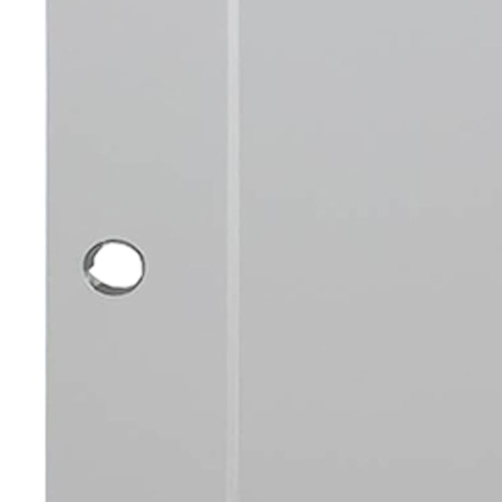 ประตูห้องน้ำ UPVC เจาะลูกบิด AZLE BN01-1A 70x200 ซม.สี LIGHT GREY