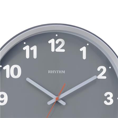 นาฬิกาแขวน RHYTHM CMG617NR08 14 นิ้ว สีเทา_1
