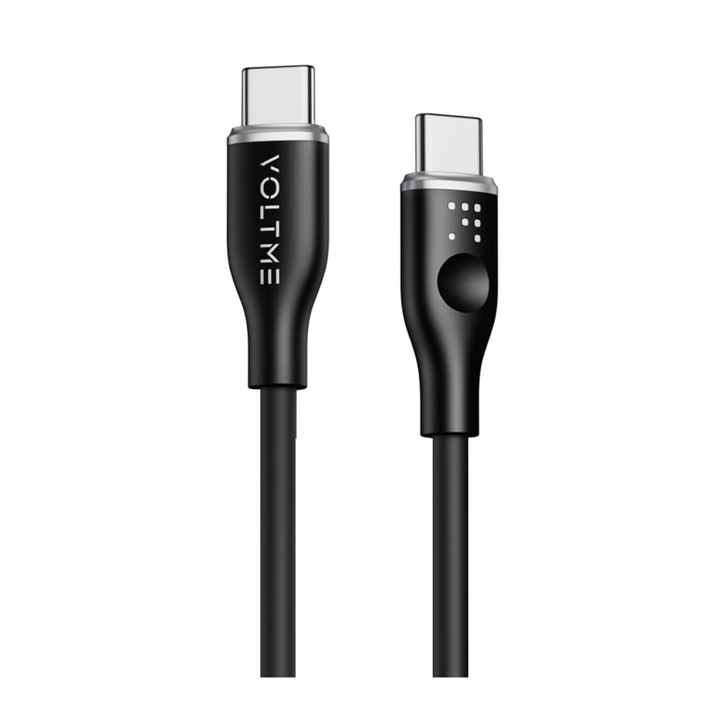 สายชาร์จ USB-C TO USB-C VOLTME C2027 1.8 เมตร สีดำ