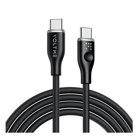 สายชาร์จ USB-C TO USB-C VOLTME C2027 1.8 เมตร สีดำ_1