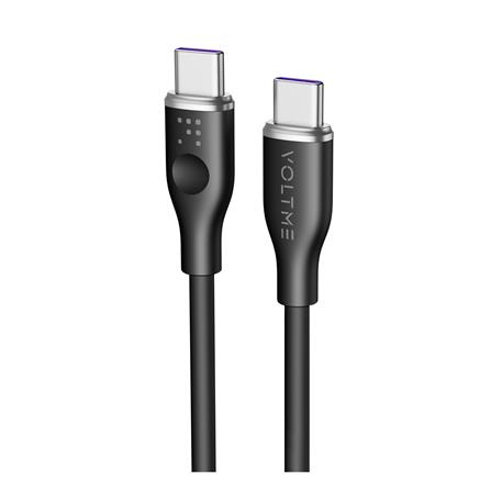 สายชาร์จ USB-C TO USB-C VOLTME C2032 1 เมตร สีดำ_0