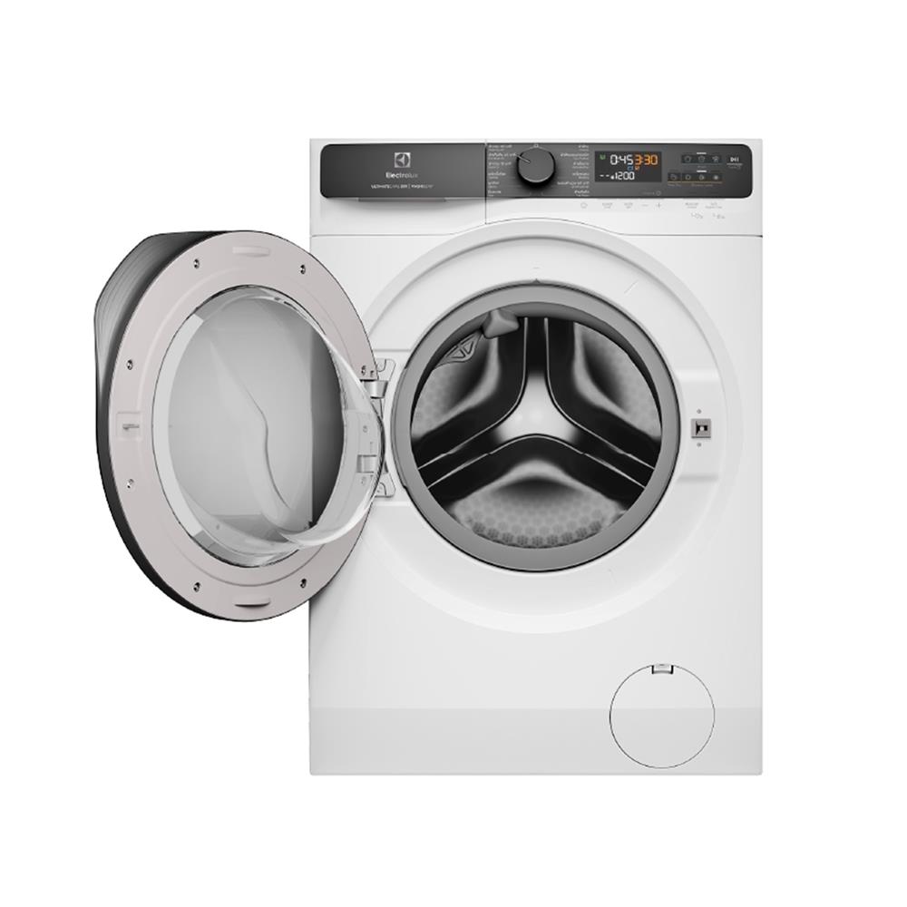 เครื่องซักอบผ้าฝาหน้าพร้อมขาตั้ง ELECTROLUX EWW9023P5WC 9/6 กก. 1200RPM อินเวอร์เตอร์ สีขาว