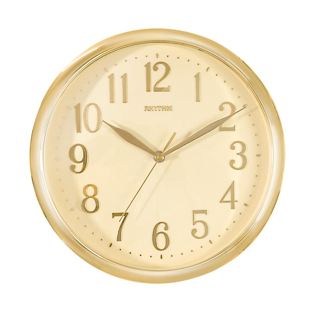 นาฬิกาแขวน RHYTHM CMG613CR18 12 นิ้ว สีทอง