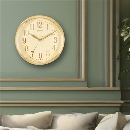 นาฬิกาแขวน RHYTHM CMG613CR18 12 นิ้ว สีทอง_4