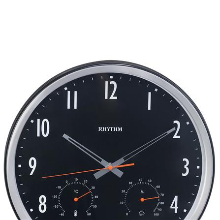 นาฬิกาแขวน RHYTHM CFG727NR02 14 นิ้ว สีดำ_1