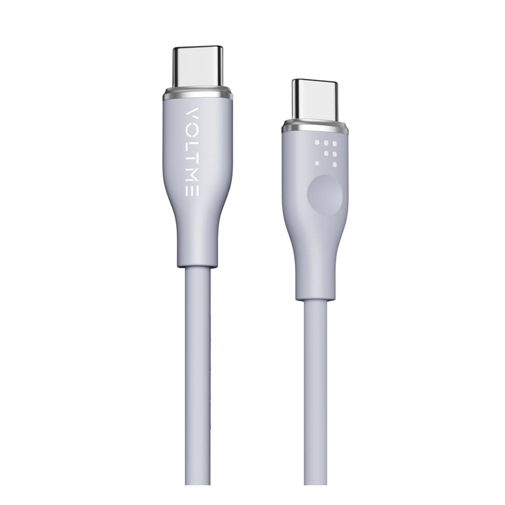 สายชาร์จ USB-C TO USB-C VOLTME C2030 1.8 เมตร สีเทา