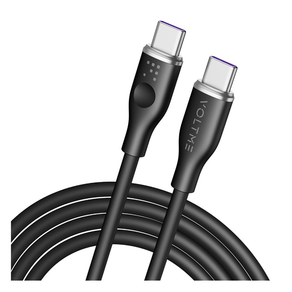 สายชาร์จ USB-C TO USB-C VOLTME C2037 1.8 เมตร สีดำ