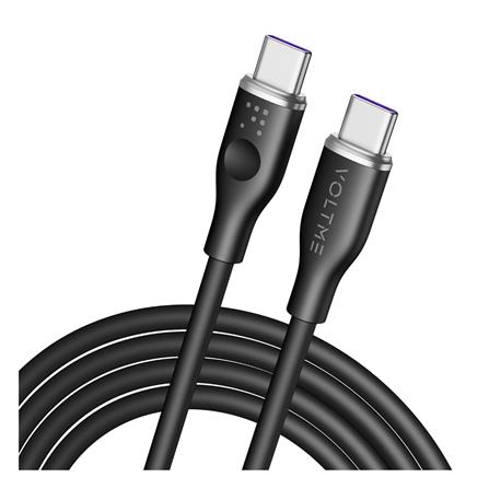 สายชาร์จ USB-C TO USB-C VOLTME C2037 1.8 เมตร สีดำ_1