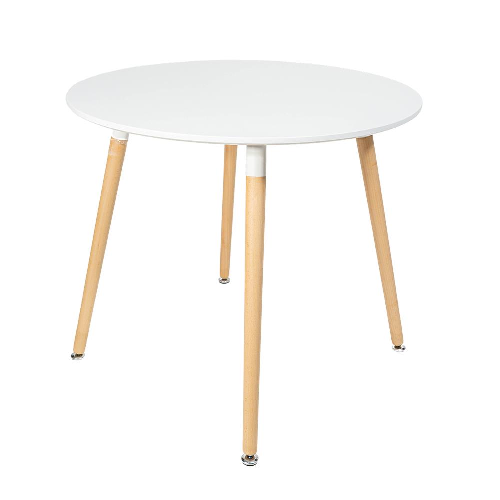 โต๊ะอาหาร FURINTREND TALE TABLE 2 80 ซม. สีขาว