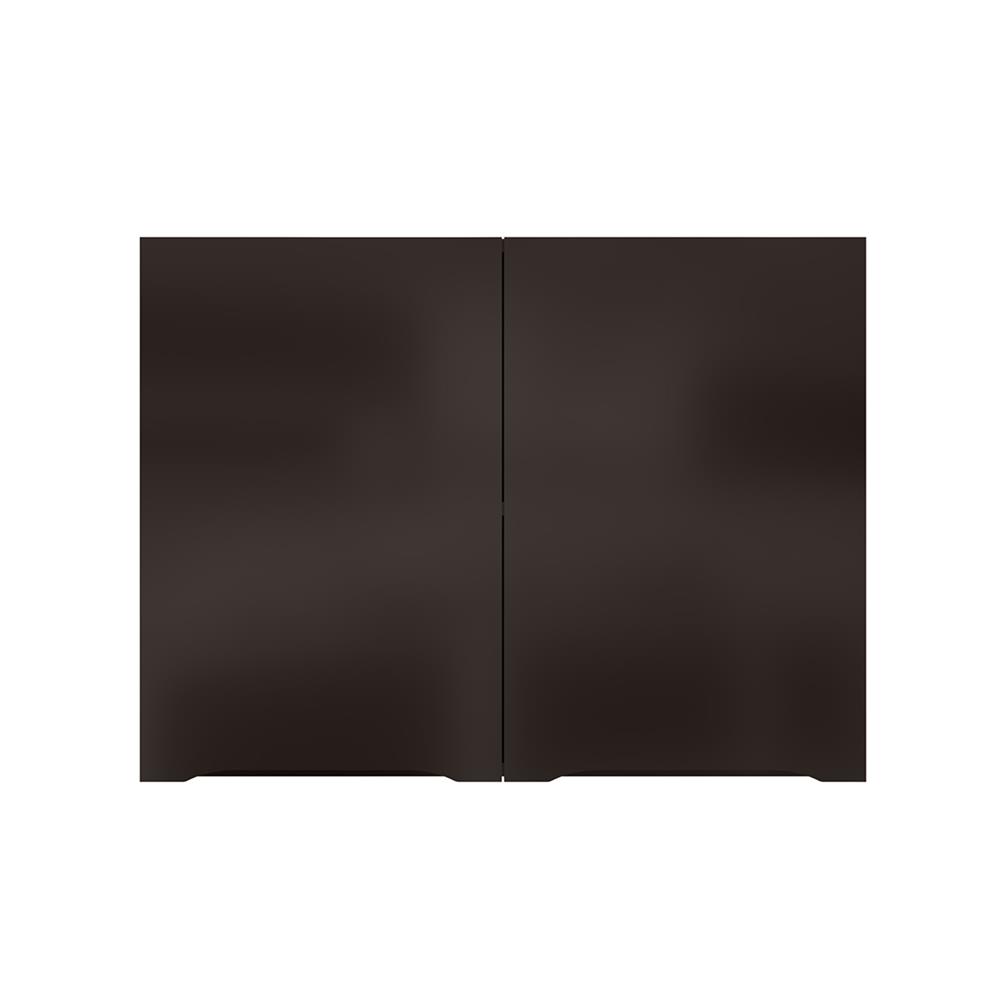 ตู้แขวนคู่ MJ ECO 80x60 ซม. สี DARK CHOCOLATE