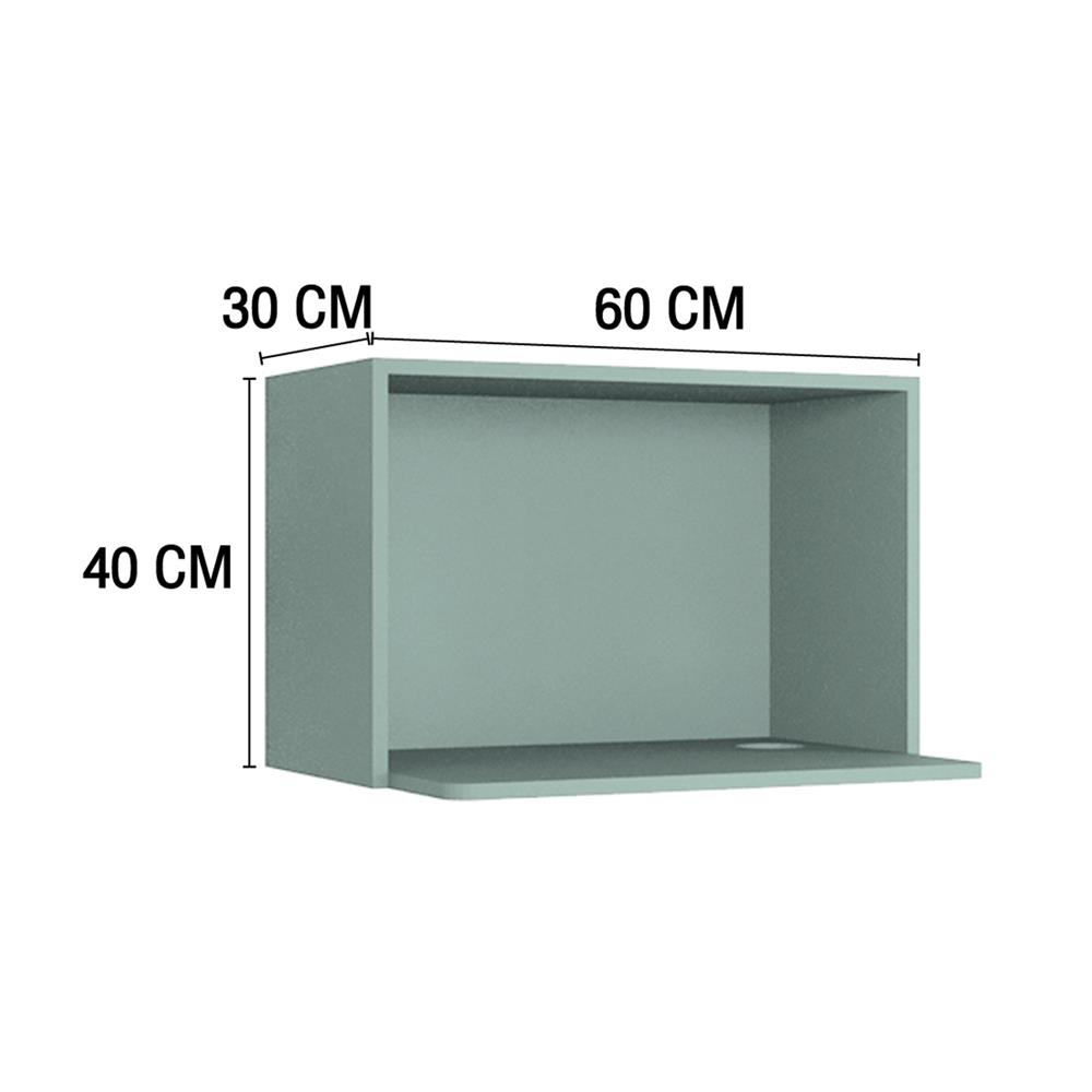 ตู้แขวนไมโครเวฟ MJ ECO 60x40 ซม. สี SEA SALT