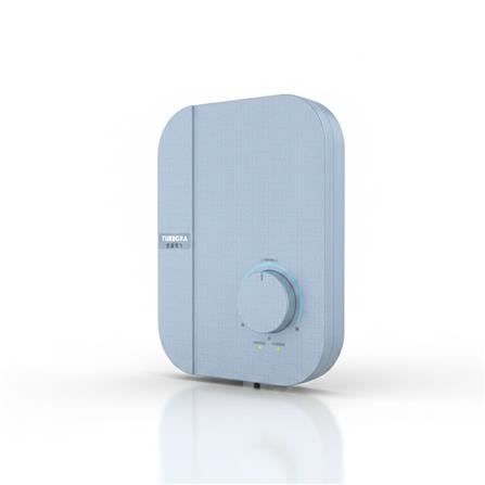 เครื่องทำน้ำอุ่น TURBORA Q4500 4500 วัตต์ สีฟ้า_2