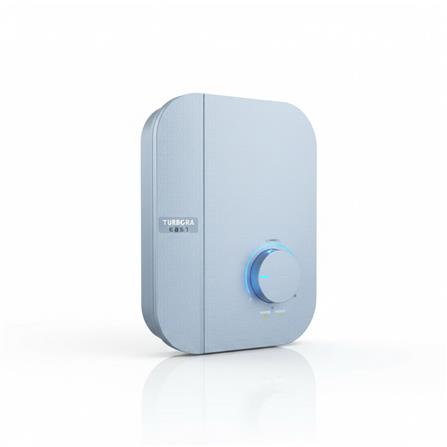เครื่องทำน้ำอุ่น TURBORA Q4500 4500 วัตต์ สีฟ้า_3