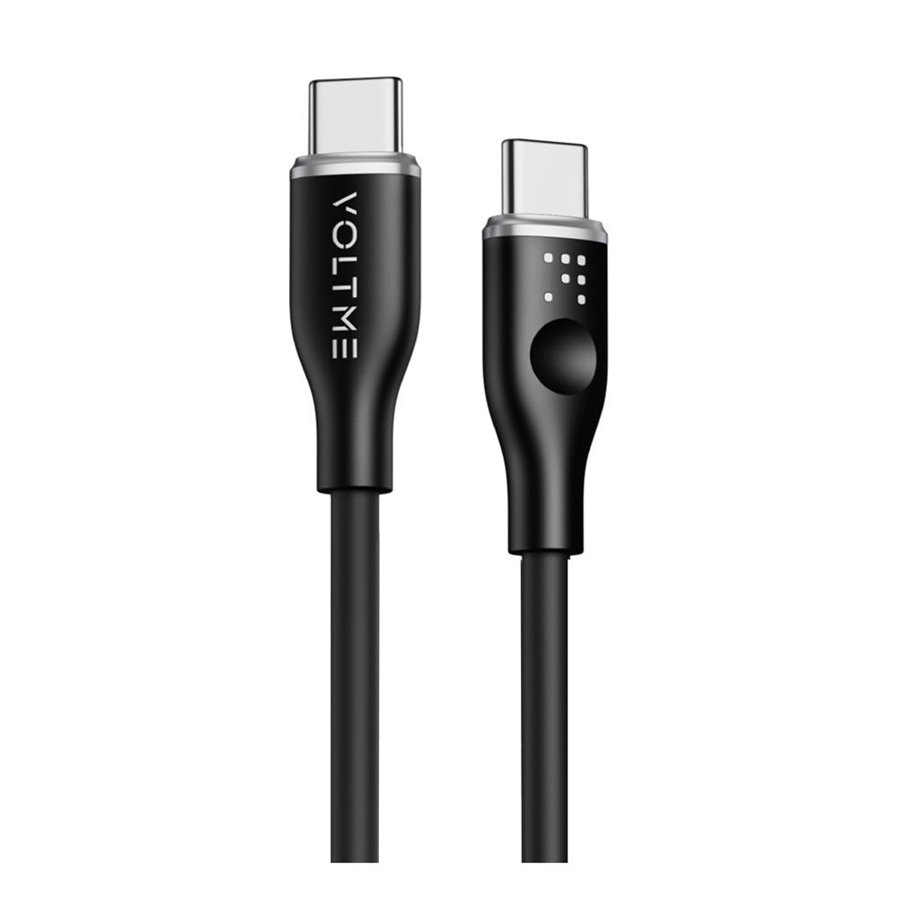 สายชาร์จ USB-C TO USB-C VOLTME C2022 1 เมตร สีดำ