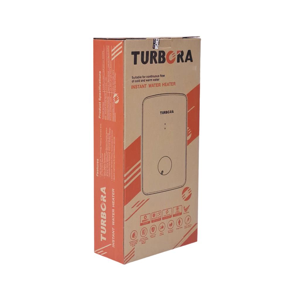 เครื่องทำน้ำอุ่น TURBORA BQ-45E 4500 วัตต์ สีดำ