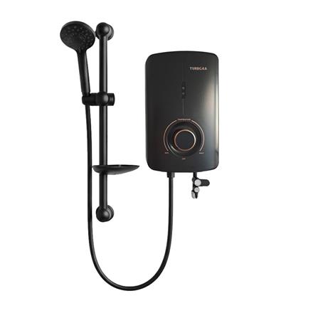 เครื่องทำน้ำอุ่น TURBORA BQ-45E 4500 วัตต์ สีดำ_0