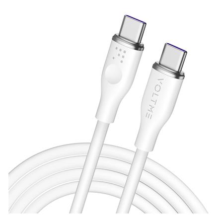 สายชาร์จ USB-C TO USB-C VOLTME C2036 1.8 เมตร สีขาว_1
