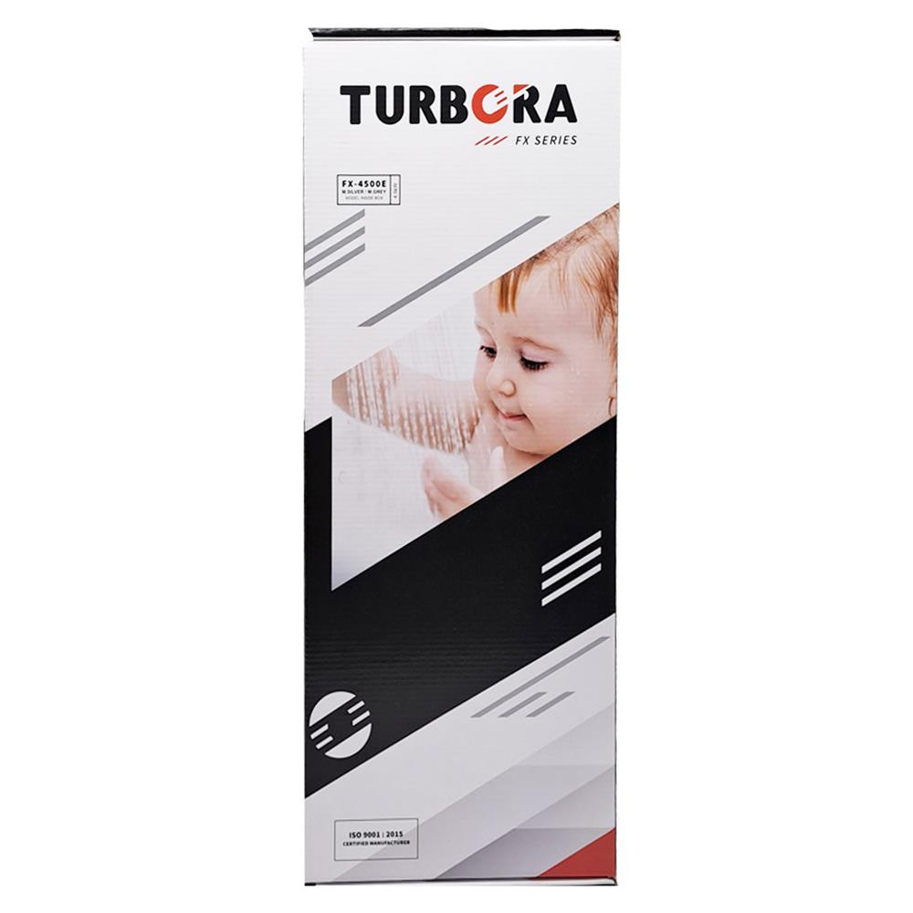 เครื่องทำน้ำร้อน TURBORA FX-8000EM 8000 วัตต์ สีเงิน
