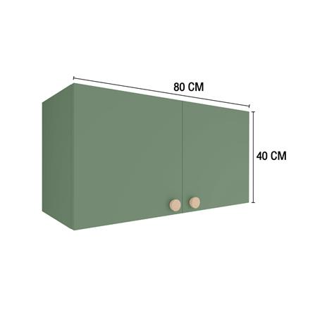 ตู้แขวนคู่ MJ DOT 80x40 ซม. สี MATCHA_3