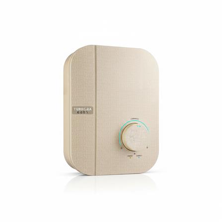 เครื่องทำน้ำอุ่น TURBORA Q4500 4500 วัตต์ สีทอง_2