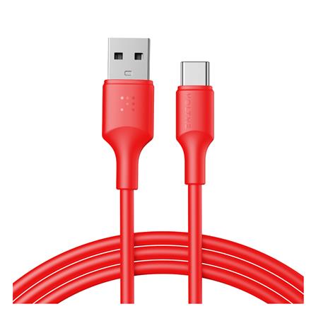 สายชาร์จ USB-A TO USB-C VOLTME C2308 1.2 เมตร สีแดง_1