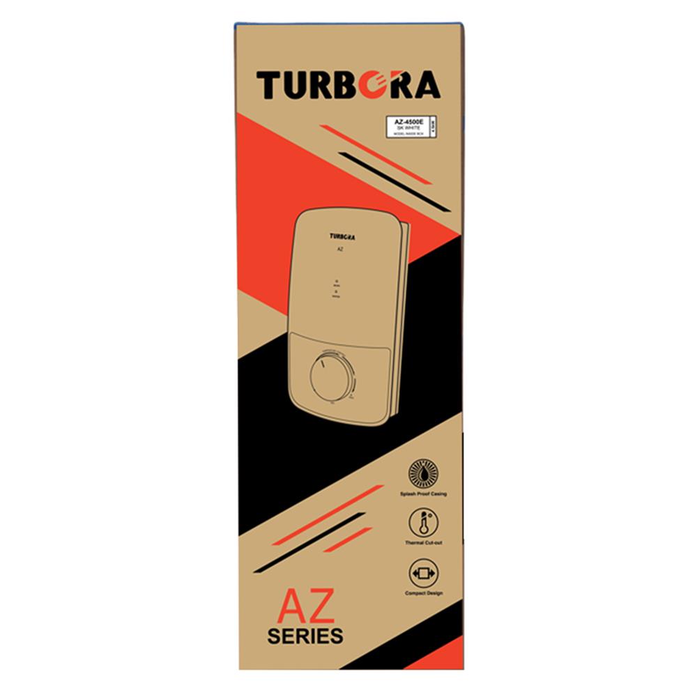 เครื่องทำน้ำอุ่น TURBORA AZ-4500W 4500 วัตต์ สีดำ
