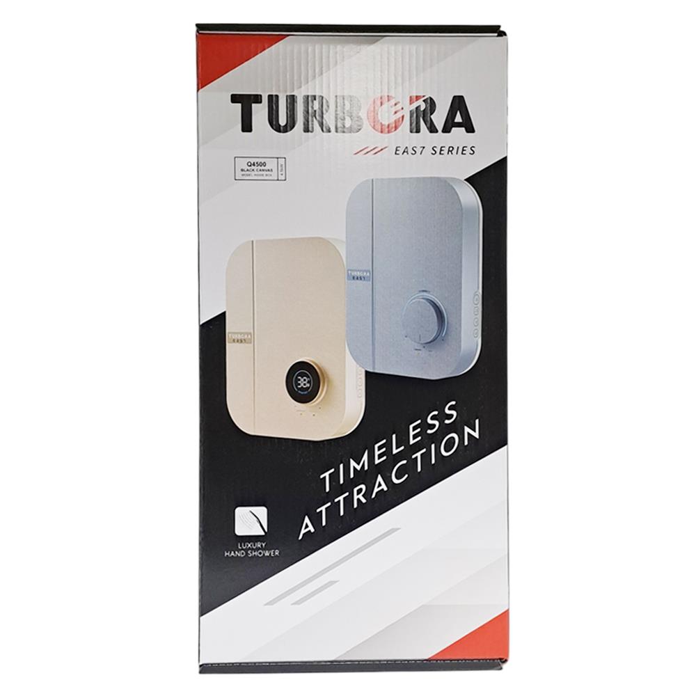 เครื่องทำน้ำอุ่น TURBORA Q4500W 4500 วัตต์ สีดำ