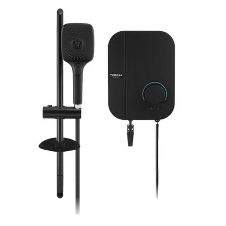 เครื่องทำน้ำอุ่น TURBORA Q4500W 4500 วัตต์ สีดำ_0