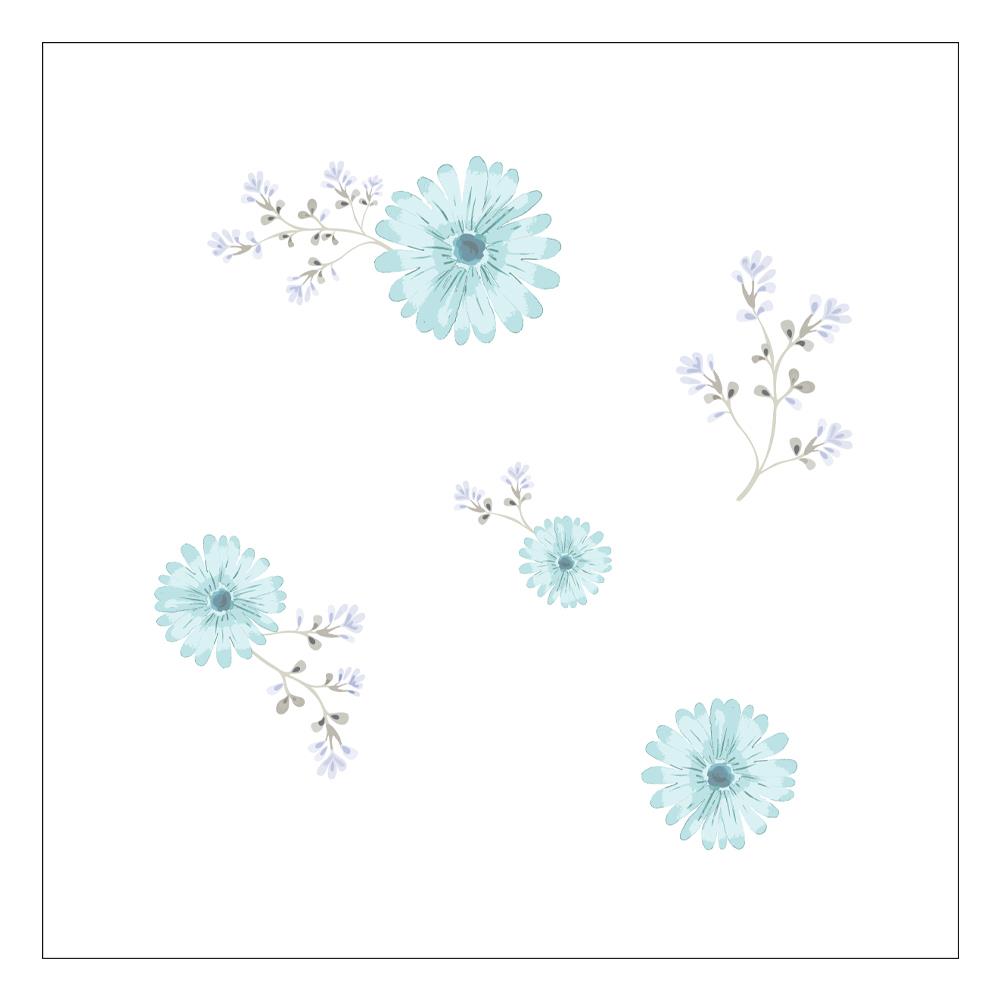 แผ่นฝ้ายิปซัม GYPROC โปรคลีน ดีไซน์ ลายเสน่ห์เดซี่ 60X60X0.8 ซม. 10 ชิ้น/กล่อง