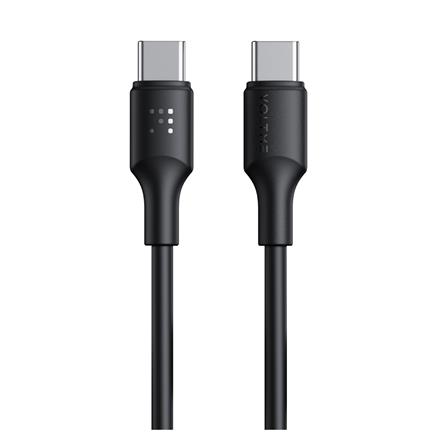 สายชาร์จ USB-C TO USB-C VOLTME C2278 1.2 เมตร สีดำ_0