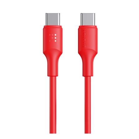 สายชาร์จ USB-C TO USB-C VOLTME C2302 1.2 เมตร สีแดง_0