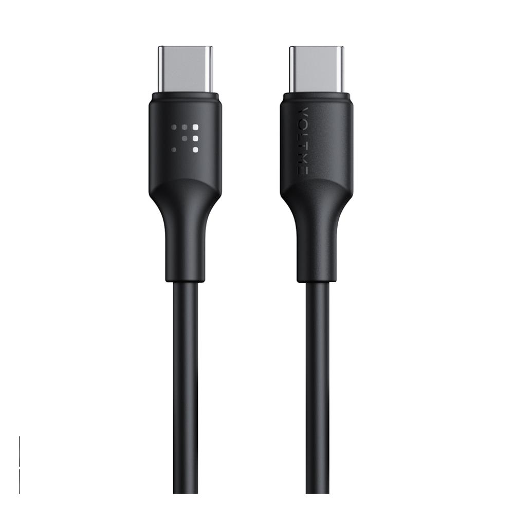 สายชาร์จ USB-C TO USB-C VOLTME C2276 3 เมตร สีดำ