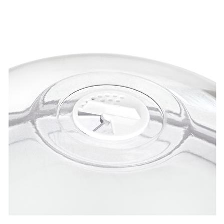 ภาชนะไมโครเวฟฝาครอบ KECH STEAM 26 ซม. สีขาว_4