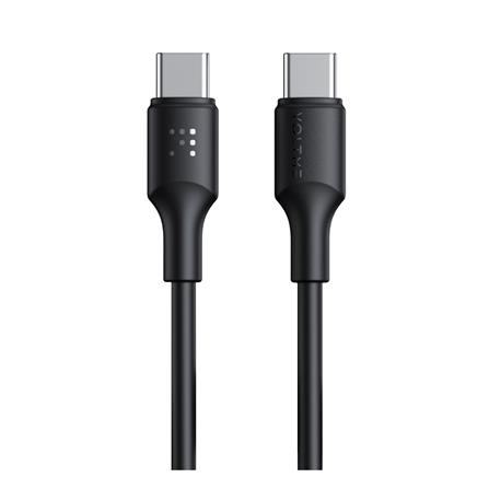 สายชาร์จ USB-C TO USB-C VOLTME C2274 2 เมตร สีดำ_0