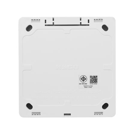 ชุดเต้ารับ 3 ขา 16 แอมป์ 250 โวลต์ พร้อม USB TYPE A/C แบบ PD/QC HACO M3N-E1USBAC สีขาว_3