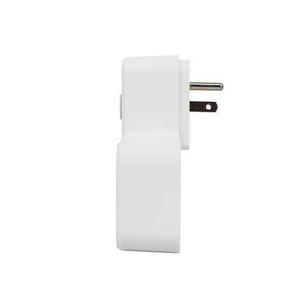 ปลั๊กแปลง 3 ขา 2 ช่อง 2 USB-A 1 USB-C 16 แอมป์ HACO ADU20-U2A1C_2