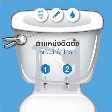 น๊อดยึดหม้อน้ำ ELEGANCE EG-0352 แพ็ก 2 ชิ้น_1