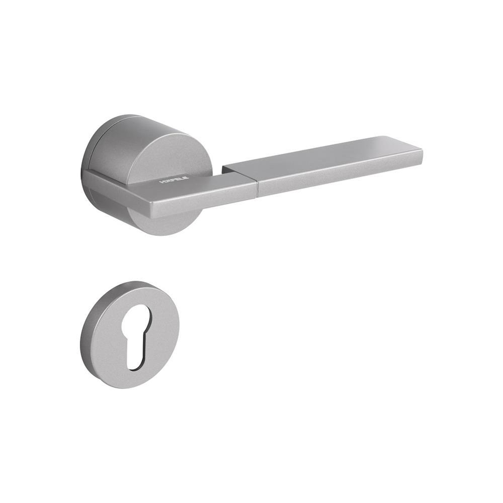 มือจับก้านโยกห้องทั่วไป MORTISE HAFELE 489.11.047 สีเทา/ดำ