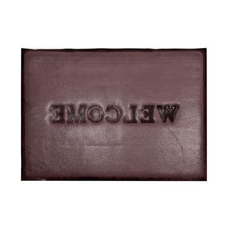 พรมเช็ดเท้าดักฝุ่น HOME LIVING STYLE S.WELCOME 50X70 ซม. สีน้ำตาล_2