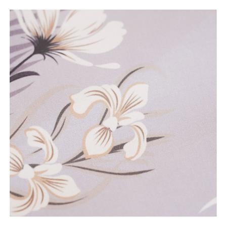 ชุดผ้าปูที่นอน 6 ฟุต (ชุด 6 ชิ้น) HOME LIVING STYLE TROPICAL FLOWER สี GREY_5