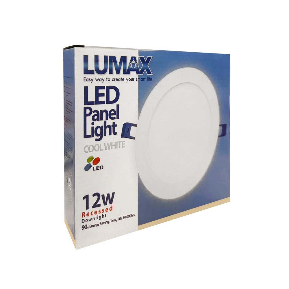ดาวน์ไลท์ LED LUMAX 20-A0732 5.9 นิ้ว 12 วัตต์ COOL WHITE สีขาว