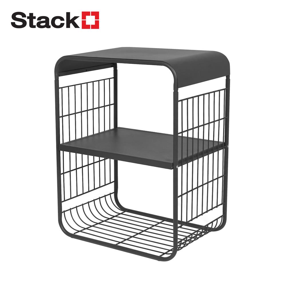 ชั้นวางของ 2 ชั้น STACKO MELLOW 43X30.5X57 ซม. สีเทา_1