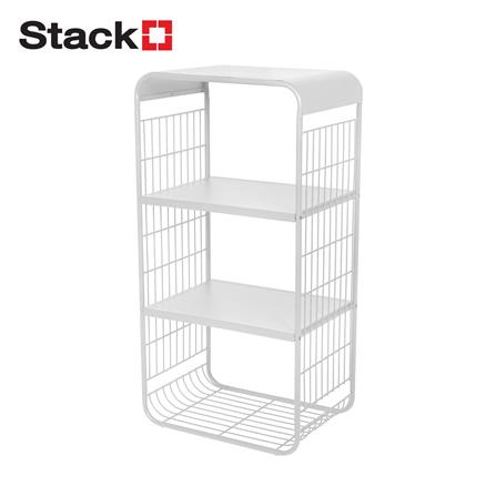 ชั้นวางของ 3 ชั้น STACKO MELLOW 43X30.5X84 ซม. สีขาว_1
