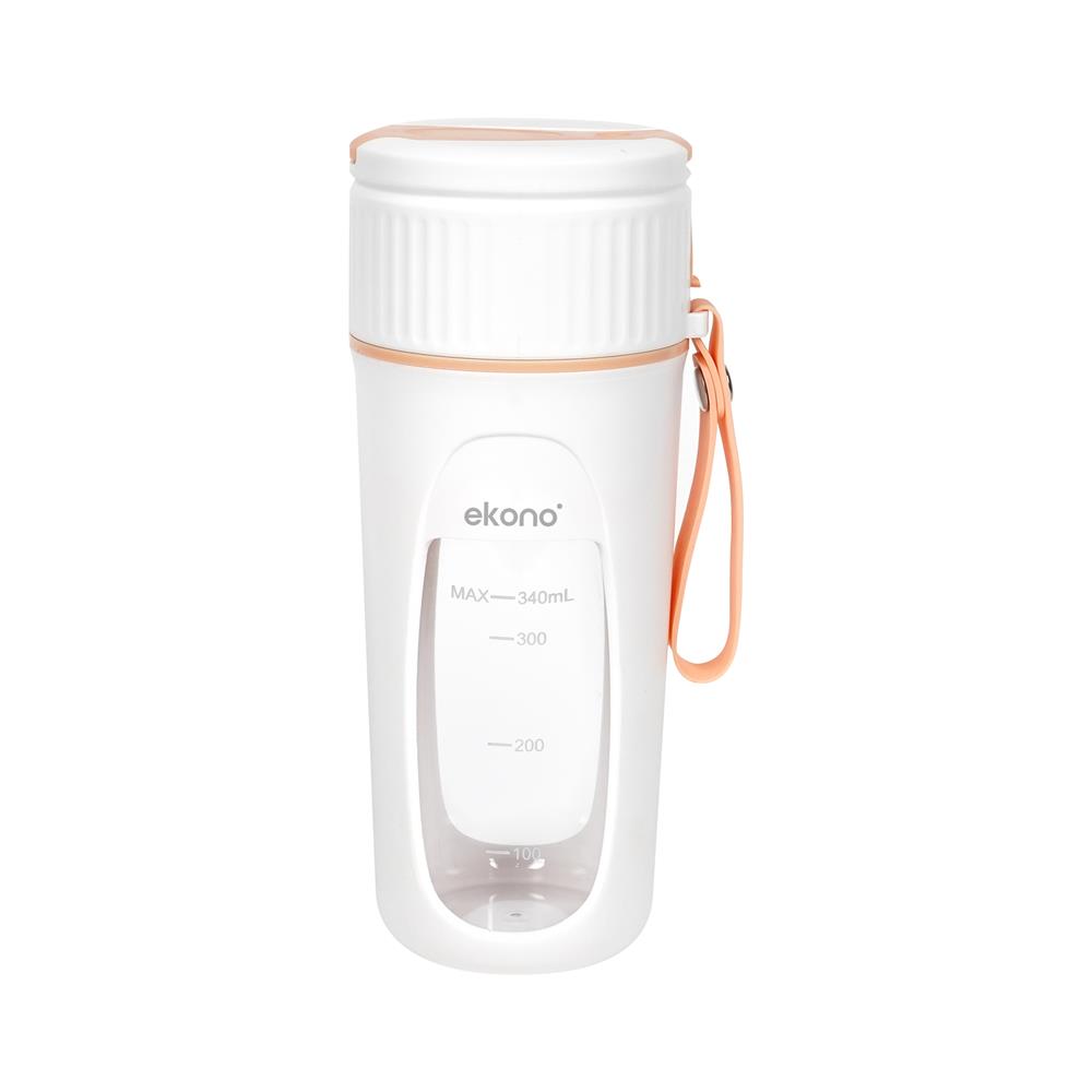 เครื่องปั่นน้ำผลไม้ EKONO EK02-OR 340 มล. สีส้ม_0
