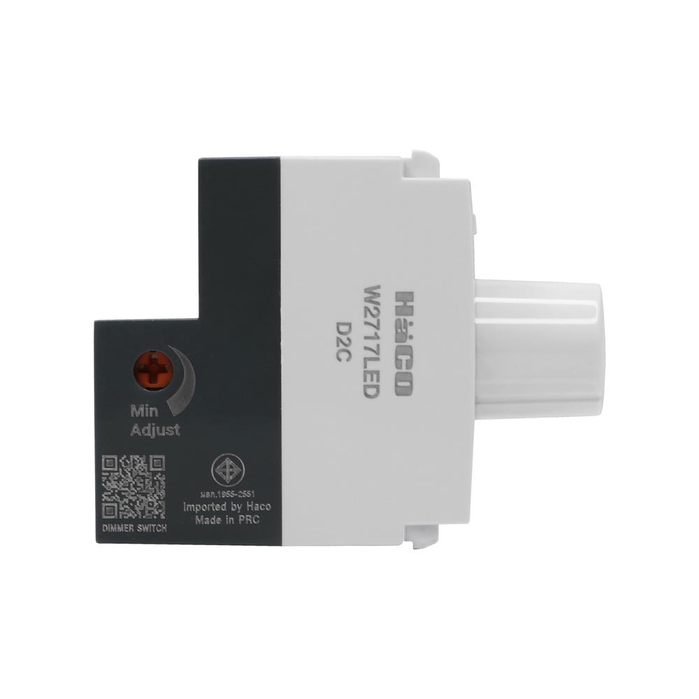 สวิตช์หรี่ไฟ LED HACO TJ-W2717 300 วัตต์ สีขาว